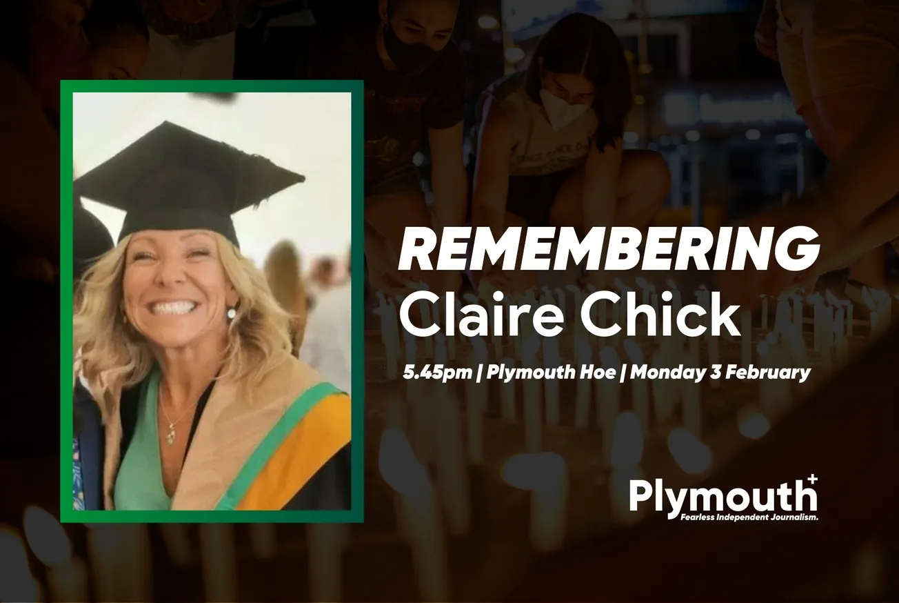 Candlelit vigil for Plymouth Murder Victim Claire Chick