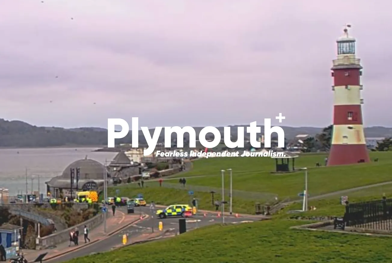 Plymouth Hoe closed off amid huge emergency response